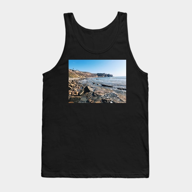 Oceanside Cliff at Point Fermin Park Tank Top by offdutyplaces